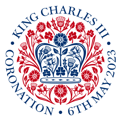 Emblème du couronnement du roi Charles III, le 6 mai 2023